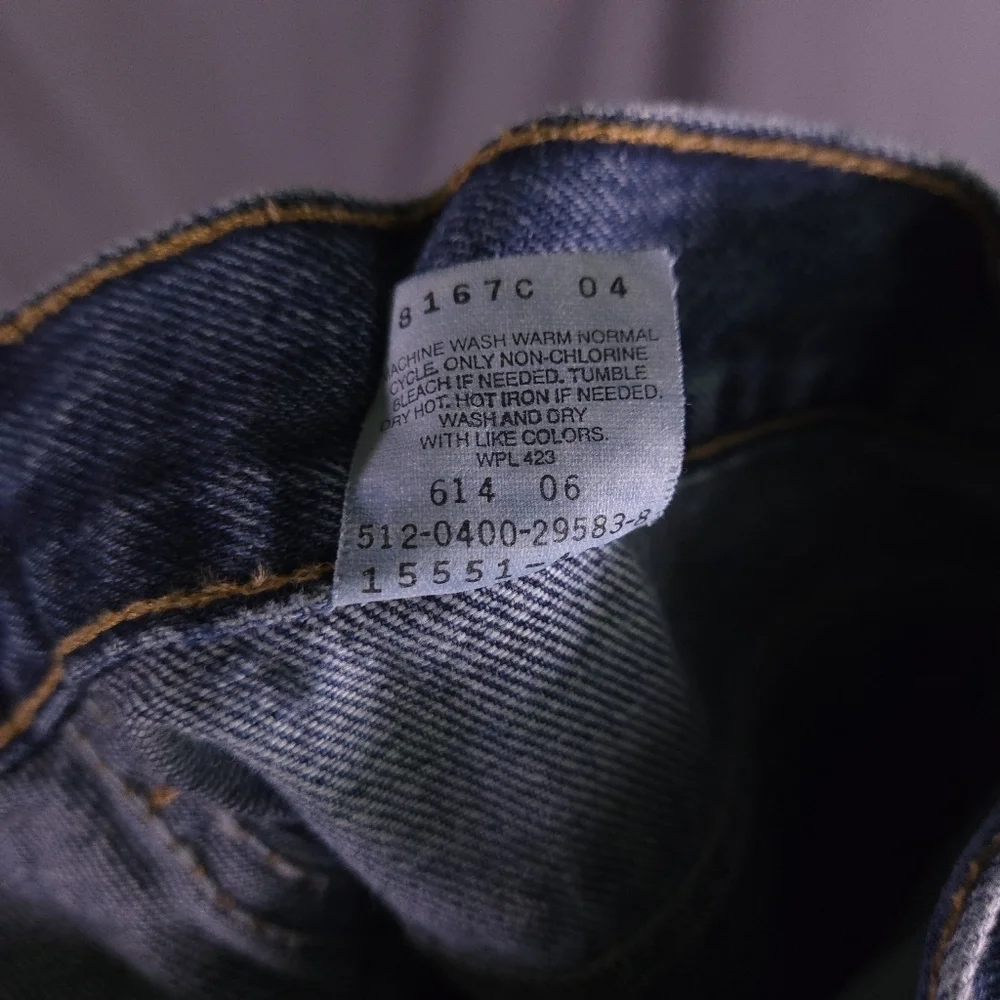 Levi's 550 Relaxed Fit Tapered Leg Mom Jeans Size 12 Misses Vtg 90s‎ Made in USA